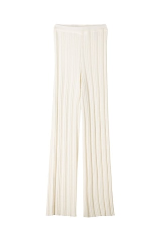 Pantaloni wide legs - Ecrù