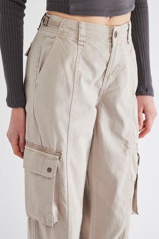 Pantaloni cargo - Beige