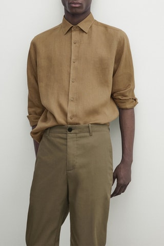Pantaloni slim - Kaki