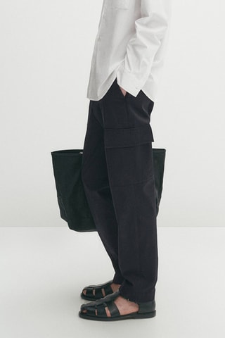 Pantaloni cargo - Navy
