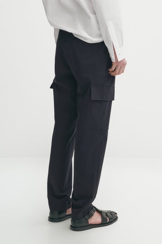 Pantaloni cargo - Navy