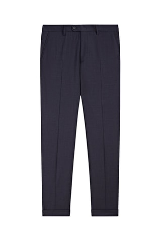 Pantaloni da completo in lana - Navy