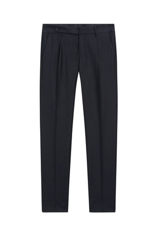 Pantaloni da completo in lana - Navy