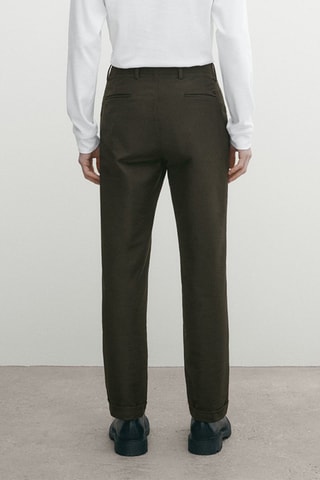 Pantaloni chino relaxed - Kaki