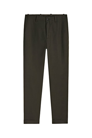 Pantaloni chino relaxed - Kaki