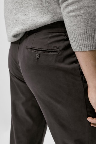 Pantaloni chino slim - Grigio