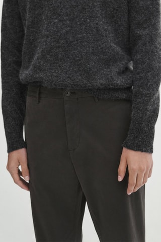 Pantaloni chino slim - Grigio