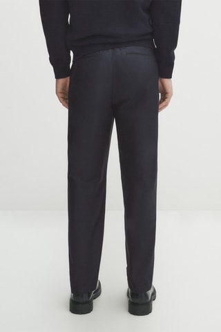 Pantaloni relaxed - Navy