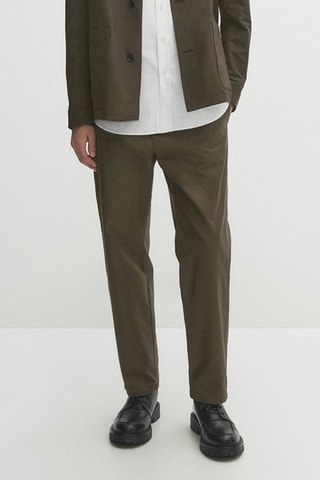 Pantaloni relaxed - Kaki