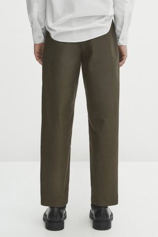 Pantaloni relaxed - Kaki