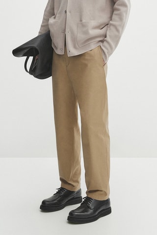 Pantaloni relaxed - Beige
