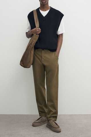 Pantaloni slim - Kaki