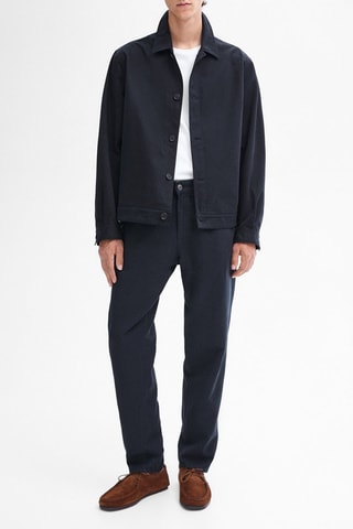 Pantaloni in lino - Navy