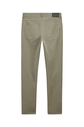 Pantaloni in lino - Kaki