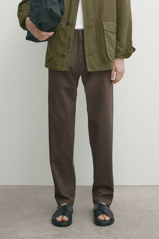 Pantaloni relaxed - Kaki