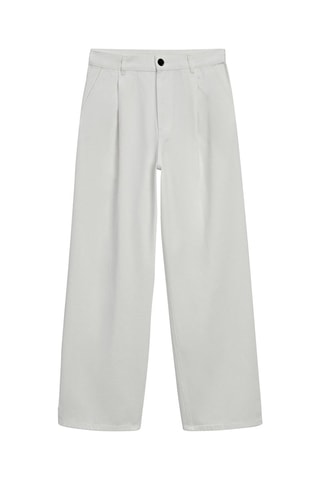 Pantaloni wide legs - Bianco