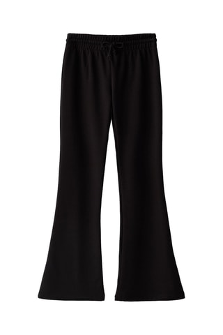 Pantaloni flare - Nero