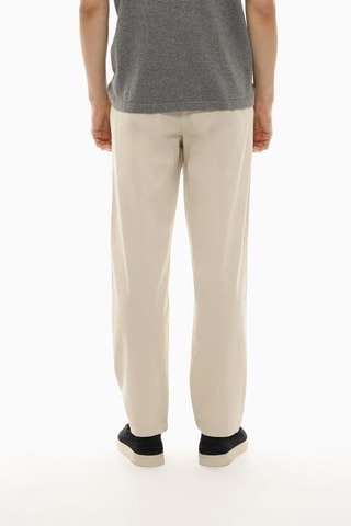 Pantaloni chino relaxed - Beige