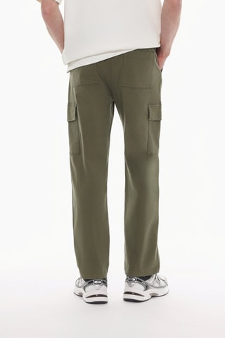 Pantaloni cargo - Kaki