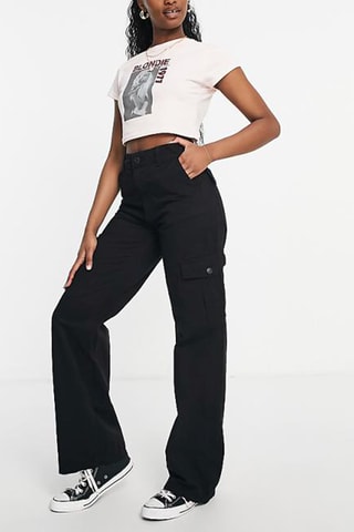 Pantaloni cargo - Nero