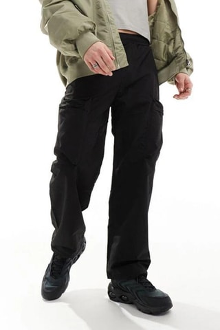 Pantaloni cargo - Nero