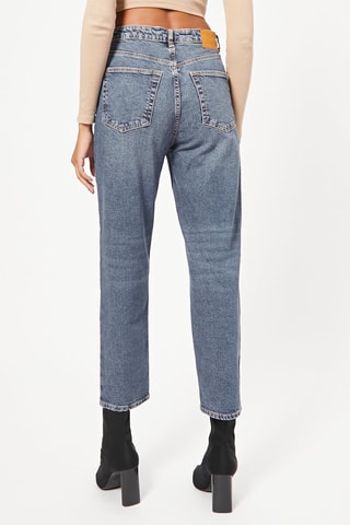 Jeans mom comfort - Blu