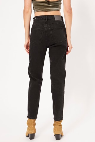 Jeans mom slim - Nero