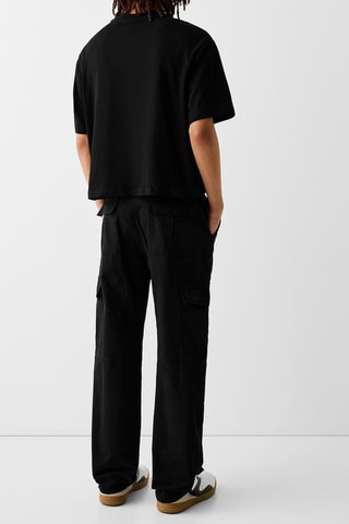 Pantaloni cargo - Nero