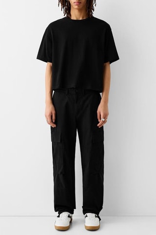 Pantaloni cargo - Nero