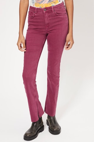 Jeans straight - Bordeaux