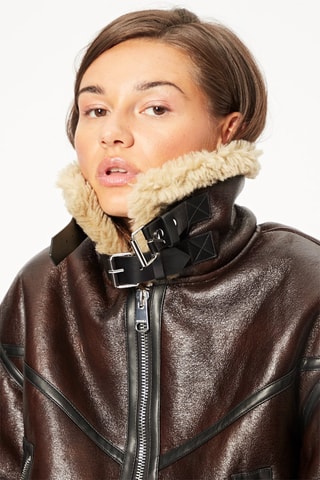 Giacca double face - Marrone