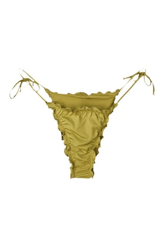 Slip bikini - Verde oliva