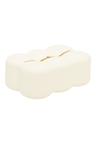 Contenitore fazzoletti - Ecrù