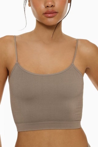 Crop top - Marrone