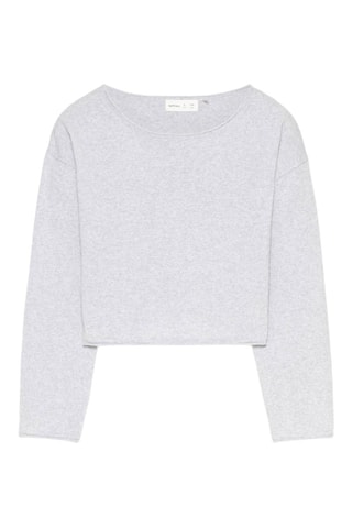 Crop top - Grigio