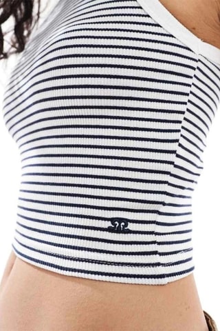 Crop top - Bianco e nero
