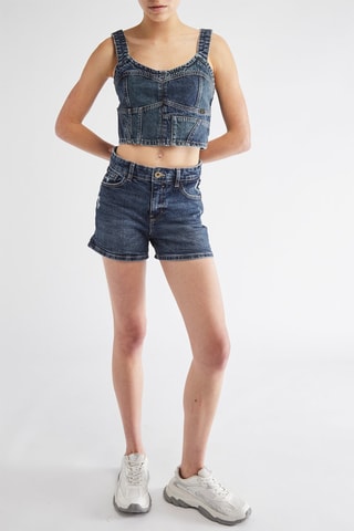 Crop top - Blu
