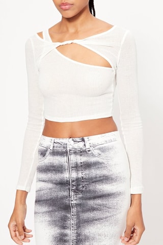 Crop top - Bianco