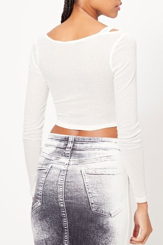 Crop top - Bianco