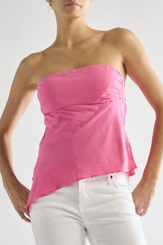 Top bustier - Rosa