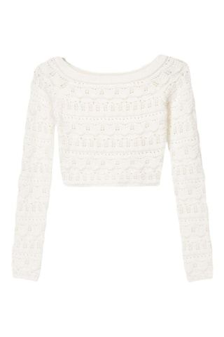 Crop top - Ecrù