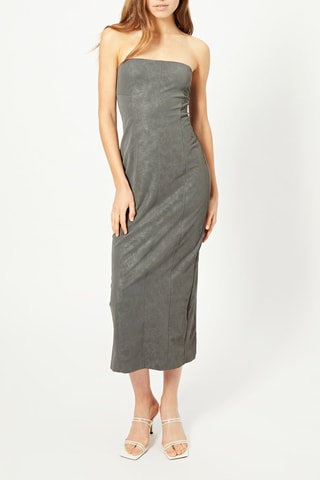 Abito bustier - Grigio