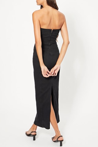 Abito bustier - Nero