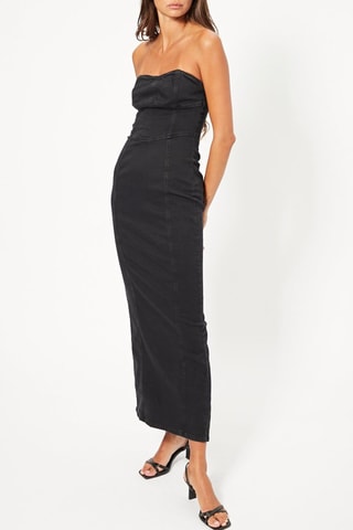 Abito bustier - Nero