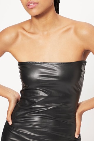 Abito bustier - Nero