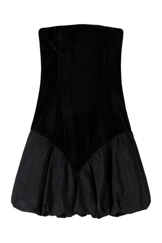Abito bustier - Nero