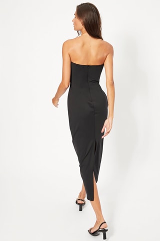 Abito bustier - Nero