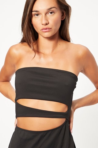 Abito bustier - Nero