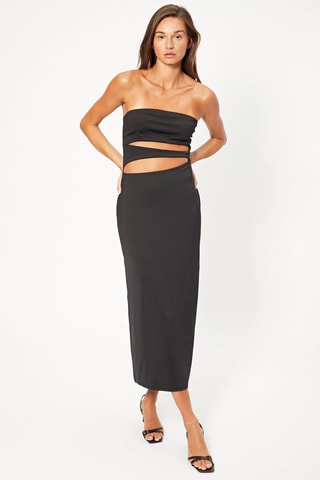 Abito bustier - Nero