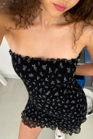 Abito bustier - Nero